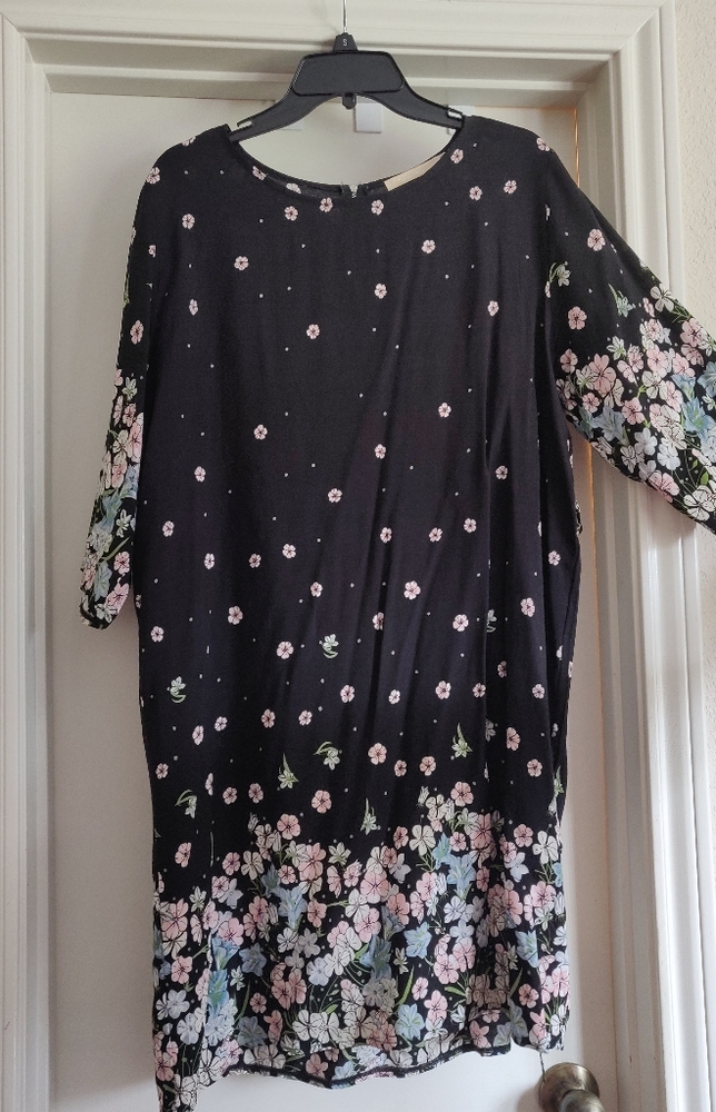 Black Floral Dress